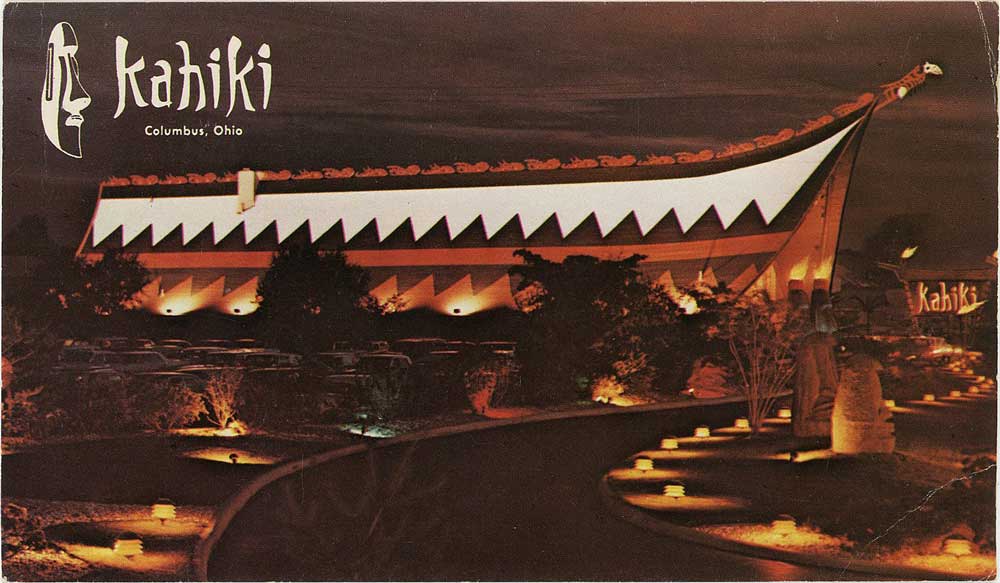 Kahiki Supper Club is a famous restaurant founded in Columbus, Ohio