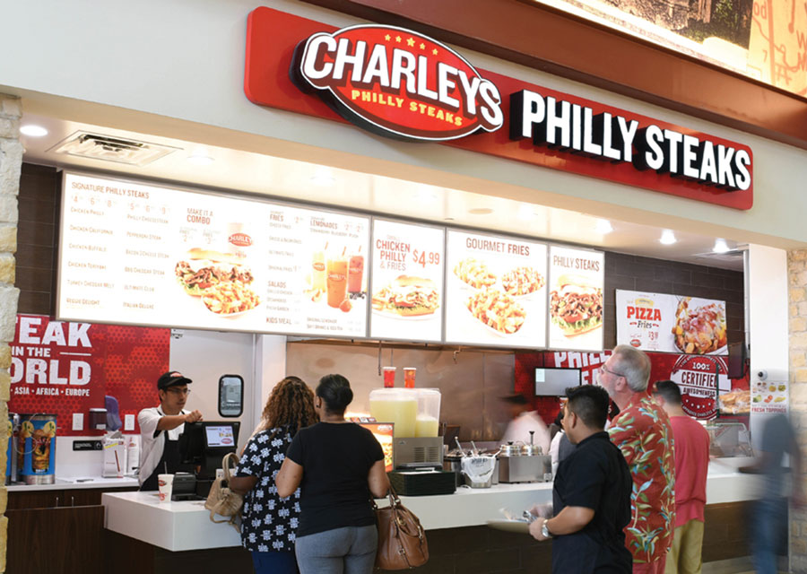 Charlie's Philly Steaks is a famous restaurant founded in Columbus, Ohio