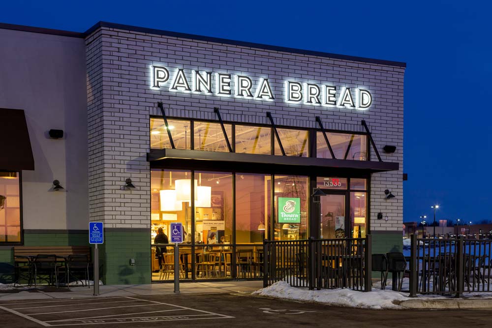 store front for Panera Bread