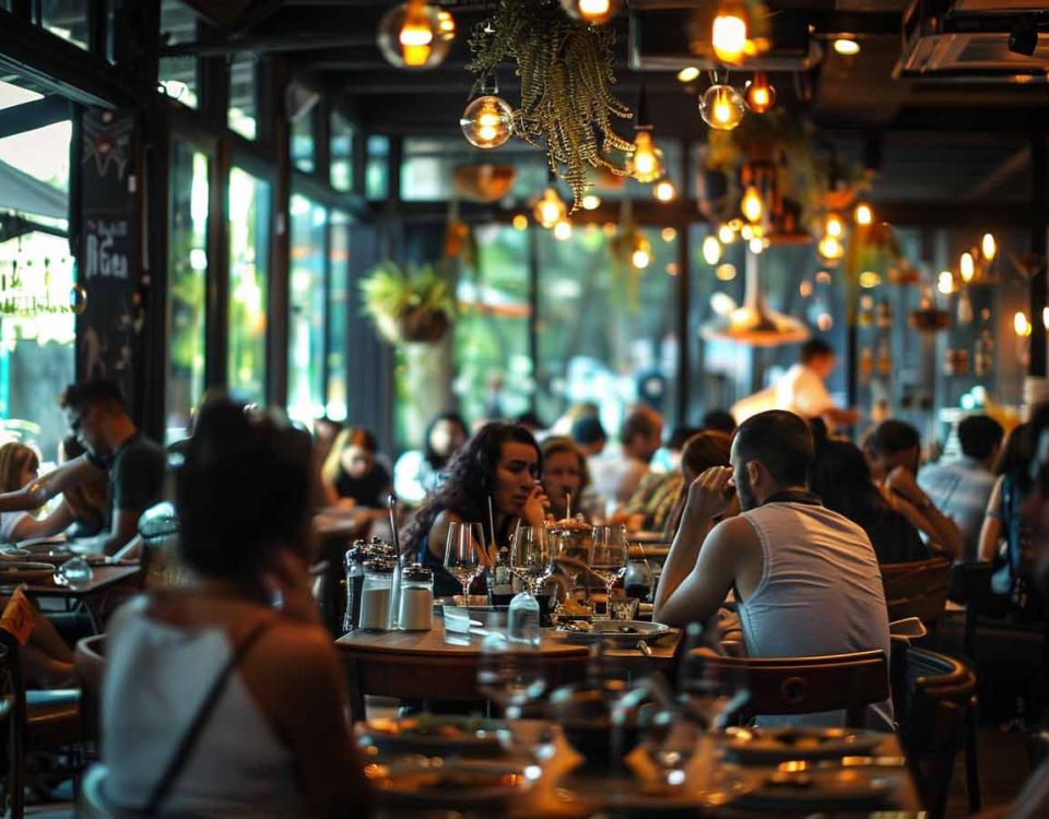 A busy restaurant in Columbus Ohio that used SEO