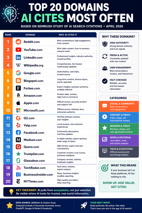 How to Get Your Business Cited by AI with High-Authority Platforms