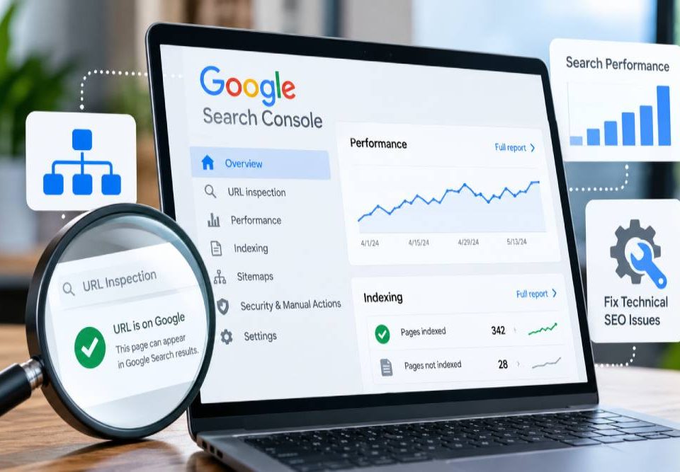 Google Search Console in action