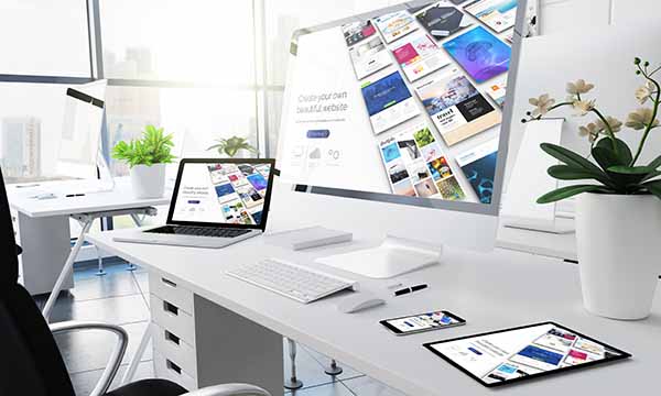Responsive web design that will fit any device - laptop, tablet, smart phone and desktop
