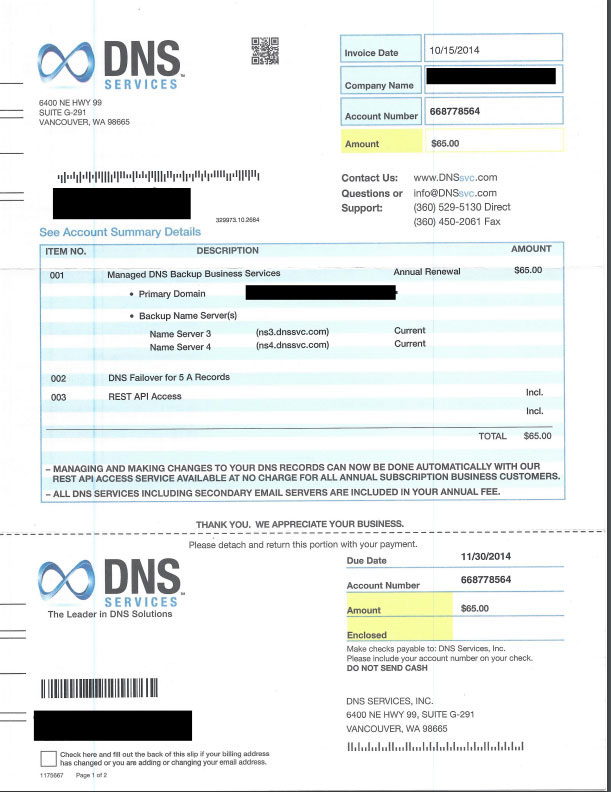 DNS sample docment 